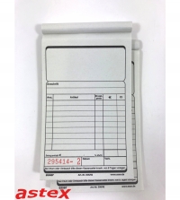 Kassenblocks 10 Stück