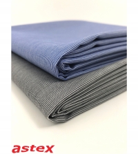 Baumwollstoffe gestreift