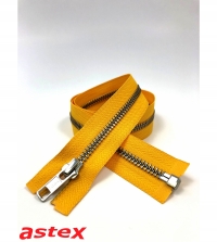 100cm Metall Silber 5mm Reißverschluss..