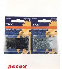 Haken und Augen YKK