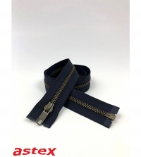 80cm Metall Brüniert 5mm Reißverschlus..