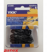 Sicherheitsnadel YKK Sortiert No.1,2,3..
