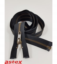 150cm Metall Brüniert 5mm Reißverschlu..