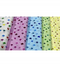 Musterstoff mit Blättern