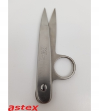 Einfingerschere Vernickelt  11cm