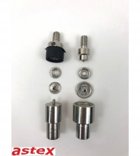 Werkzeug für Druckknöpfe Ringform