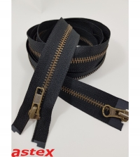 250cm 2 Wege Metall 5mm Reißverschluss YKK 